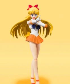 Bandai S.H. Figuarts Sailor Venus Animation Color Edition "Pretty Guardian Sailor Moon" Action Figure Bandai S.H. Figuarts