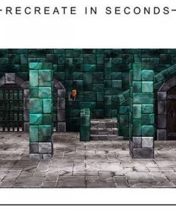 Extreme Sets Dungeon Pop-Up DIorama Display 1/12 Scale Action Figures