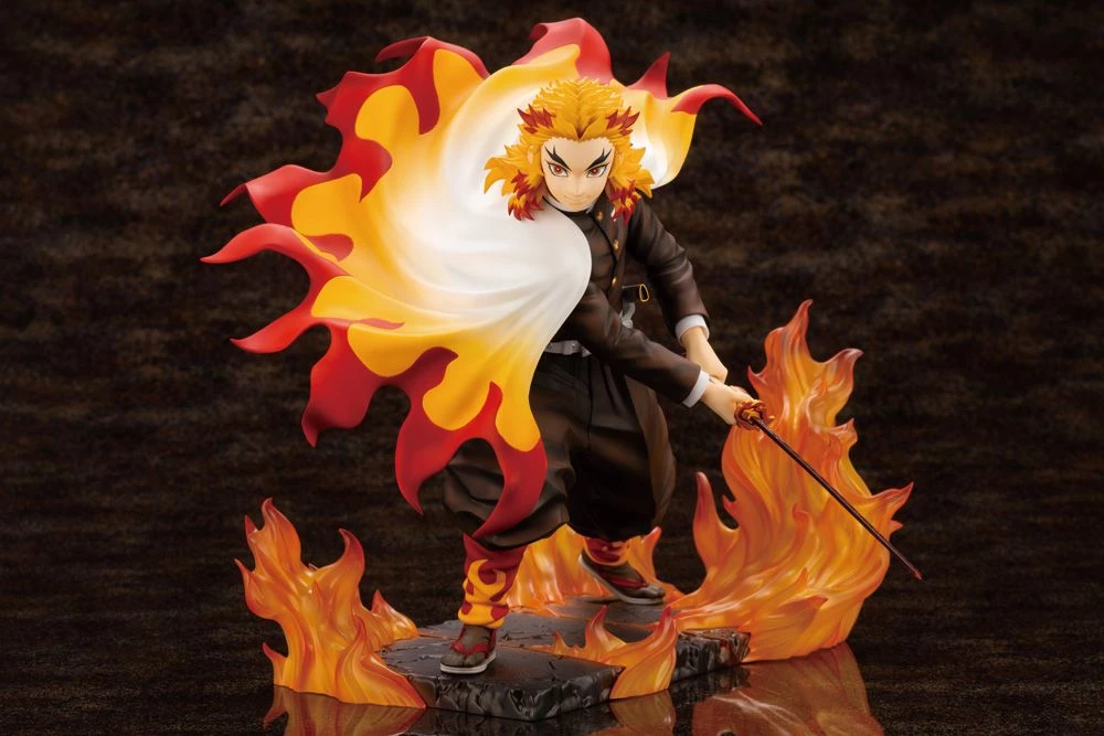 Kotobukiya DEMON SLAYER KYOJURO RENGOKU ARTFX J 2 Kotobukiya DEMON SLAYER KYOJURO RENGOKU ARTFX J
