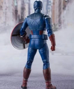 Bandai Bandai S.H. Figuarts S.H. Figuarts Captain America Avengers Assemble Edition "Avengers" Action Figure