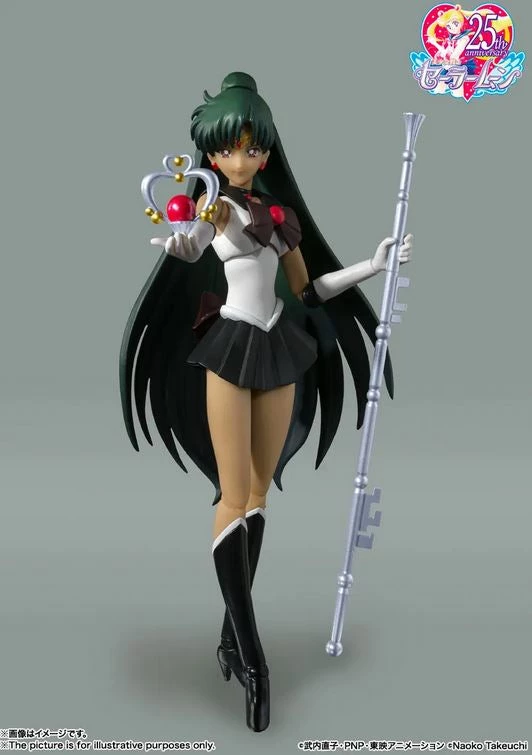Bandai Bandai S.H. Figuarts S.H. Figuarts Sailor Pluto Animation Color Edition "Pretty Guardian Sailor Moon R" Action Figure 2 Bandai Bandai S.H. Figuarts S.H. Figuarts Sailor Pluto Animation Color Edition "Pretty Guardian Sailor Moon R" Action Figure