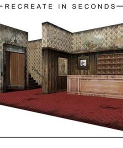 Extreme Sets Lobby Pop-Up DIorama Display 1/12 Scale Action Figures 1:12 Scale Action Figure Accesories