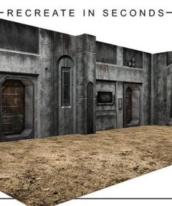 1:12 Scale Action Figure Accesories Extreme Sets J-806M Pop-Up DIorama Display 1/12 Scale Action Figures