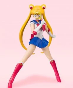 Bandai Bandai S.H. Figuarts S.H. Figuarts Sailor Moon Animation Color Edition "Pretty Guardian Sailor Moon" Action Figure