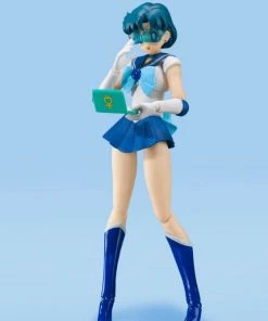 Bandai S.H. Figuarts Sailor Mercury Animation Color Edition "Pretty Guardian Sailor Moon" Action Figure Bandai S.H. Figuarts