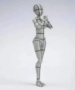 Bandai Bandai S.H. Figuarts **Pre Order**S.H. Figuarts Body Chan Kentaro Yabuki Wire Frame (Gray Color Ver.) Action Figure