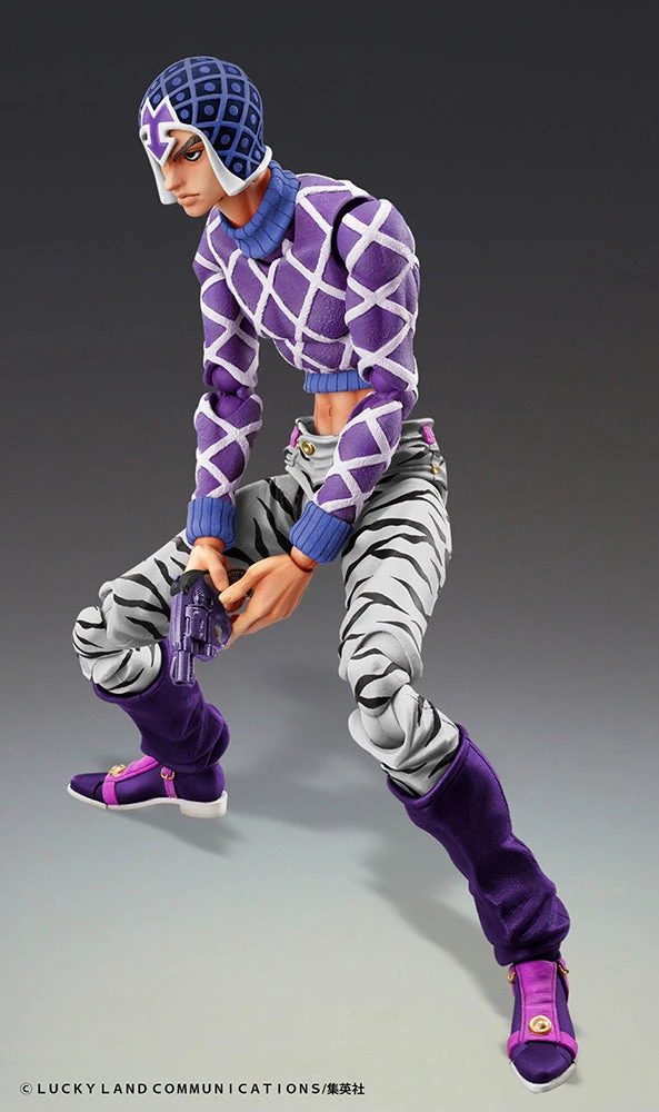 Revoltech **Pre Order**JoJo Super Action Statue Part 5: Golden Wind - Guido Mista & S.P. Third Action Figure 3 Revoltech **Pre Order**JoJo Super Action Statue Part 5: Golden Wind - Guido Mista & S.P. Third Action Figure