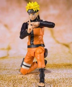 Bandai S.H. Figuarts Naruto Uzumaki Best Selection (New Package Ver.) Action Figure