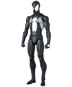Medicom Toy **Pre Order**MAFEX Spiderman Black Costume (Comic Ver.) Action Figure