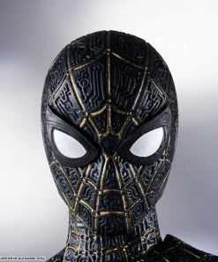 Bandai S.H. Figuarts Spiderman No Way Home Black & Gold Suit Action Figure Bandai S.H. Figuarts