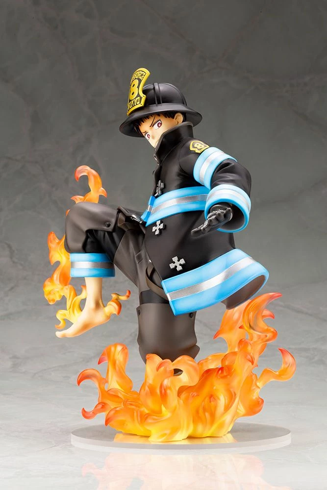 Kotobukiya Artfx+ Kotobukiya FIRE FORCE SHINRA KUSAKABE ARTFX J 3 Kotobukiya Artfx+ Kotobukiya FIRE FORCE SHINRA KUSAKABE ARTFX J