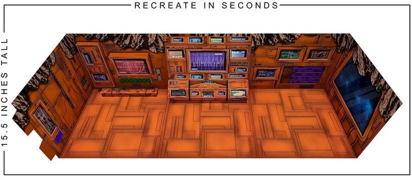 1:12 Scale Action Figure Accesories Extreme Sets Deluxe Control Center 2.0 Pop-Up DIorama Display 1/12 Scale Action Figures 3 1:12 Scale Action Figure Accesories Extreme Sets Deluxe Control Center 2.0 Pop-Up DIorama Display 1/12 Scale Action Figures