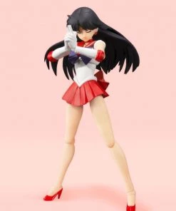Bandai Bandai S.H. Figuarts S.H. Figuarts Sailor Mars Animation Color Edition "Pretty Guardian Sailor Moon" Action Figure 6 Bandai Bandai S.H. Figuarts S.H. Figuarts Sailor Mars Animation Color Edition