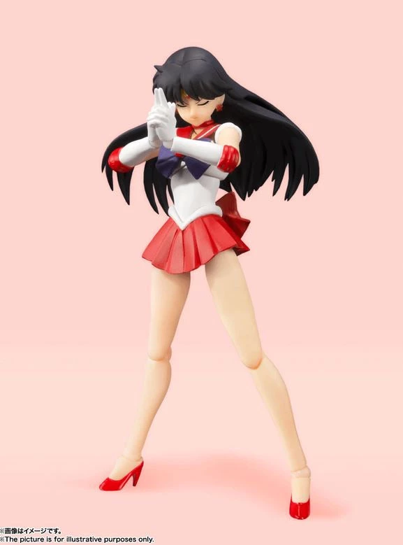 Bandai Bandai S.H. Figuarts S.H. Figuarts Sailor Mars Animation Color Edition "Pretty Guardian Sailor Moon" Action Figure 3 Bandai Bandai S.H. Figuarts S.H. Figuarts Sailor Mars Animation Color Edition "Pretty Guardian Sailor Moon" Action Figure