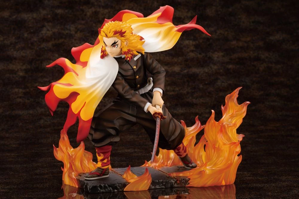Kotobukiya DEMON SLAYER KYOJURO RENGOKU ARTFX J 3 Kotobukiya DEMON SLAYER KYOJURO RENGOKU ARTFX J