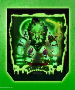 Super 7 Teenage Mutant Ninja Turtles Ultimates GITD Mutagen Man Exclusive Action Figure