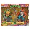 Hasbro Toys Playmates TMNT Teenage Mutant Ninja Turtles Classic Raphael Vs. Triceraton 2 Pack Action Figure