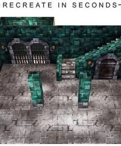 Extreme Sets Dungeon Pop-Up DIorama Display 1/12 Scale Action Figures 8 Extreme Sets Dungeon Pop-Up DIorama Display 1/12 Scale Action Figures