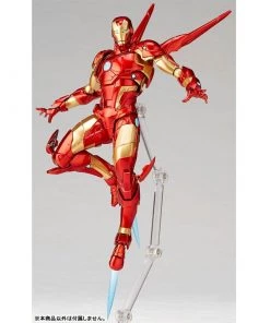 Revoltech **Pre Order**Amazing Yamaguchi No.013 Iron Man Bleeding Edge Armor (Reissue) Action Figure Kaiyodo Revoltech