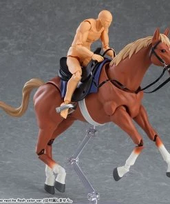 Max Factory **Pre Order**figma - Horse Version 2 (Light Chestnut) Action Figure