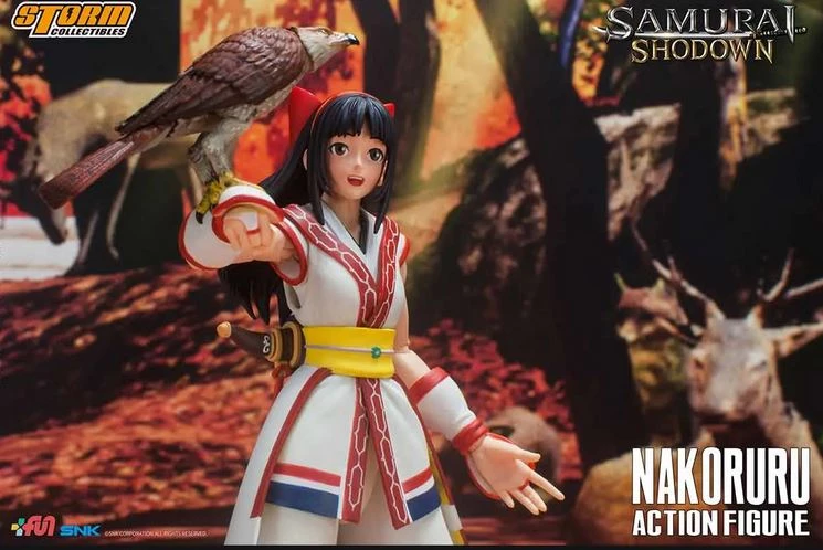 Bandai Storm Collectibles Nakoruru "Samurai Shodown" 1/12 Action Figure 3 Bandai Storm Collectibles Nakoruru "Samurai Shodown" 1/12 Action Figure
