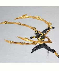 Kaiyodo Revoltech AMAZING YAMAGUCHI 023EX Iron Spider Black Version Limited Edition Action Figure