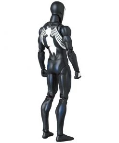 Medicom Toy **Pre Order**MAFEX Spiderman Black Costume (Comic Ver.) Action Figure