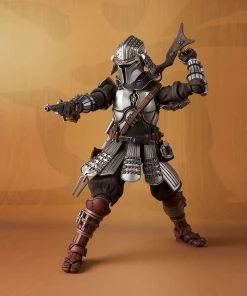 Bandai Movie Realization Star Wars RONIN MANDALORIAN & GROGU (BESKAR ARMOR) Action Figure 9 Bandai Movie Realization Star Wars RONIN MANDALORIAN & GROGU (BESKAR ARMOR) Action Figure