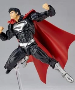 Revoltech Kaiyodo Revoltech **Pre Order**Amazing Yamaguchi No 027EX - Superman Black Version Limited Edition Action Figure