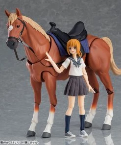 Max Factory **Pre Order**figma - Horse Version 2 (Light Chestnut) Action Figure