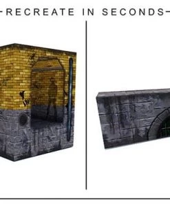 Extreme Sets Animated Sewer Pop-Up DIorama Display 1/12 Scale Action Figures 1:12 Scale Action Figure Accesories