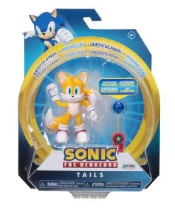 Jakks Pacific Sonic The Hedgehog Modern Tails With Checkpoint Action Figure