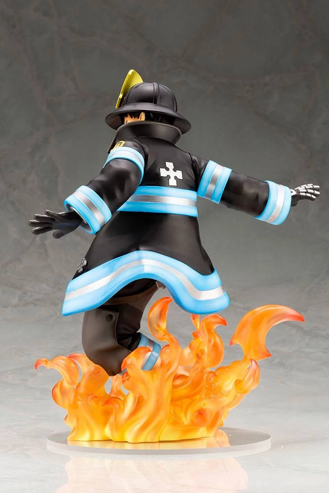 Kotobukiya Artfx+ Kotobukiya FIRE FORCE SHINRA KUSAKABE ARTFX J 4 Kotobukiya Artfx+ Kotobukiya FIRE FORCE SHINRA KUSAKABE ARTFX J