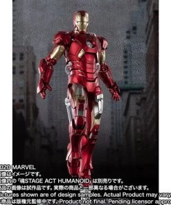 Bandai S.H. Figuarts Iron Man Mark 7 Avengers Assemble Edition Action Figure Bandai S.H. Figuarts