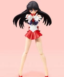 Bandai Bandai S.H. Figuarts S.H. Figuarts Sailor Mars Animation Color Edition "Pretty Guardian Sailor Moon" Action Figure 7 Bandai Bandai S.H. Figuarts S.H. Figuarts Sailor Mars Animation Color Edition