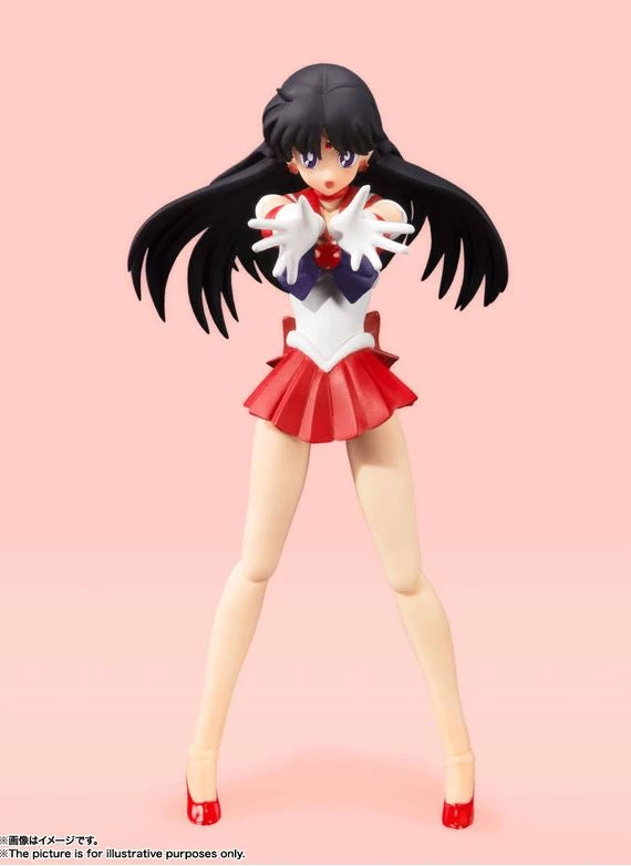 Bandai Bandai S.H. Figuarts S.H. Figuarts Sailor Mars Animation Color Edition "Pretty Guardian Sailor Moon" Action Figure 4 Bandai Bandai S.H. Figuarts S.H. Figuarts Sailor Mars Animation Color Edition "Pretty Guardian Sailor Moon" Action Figure