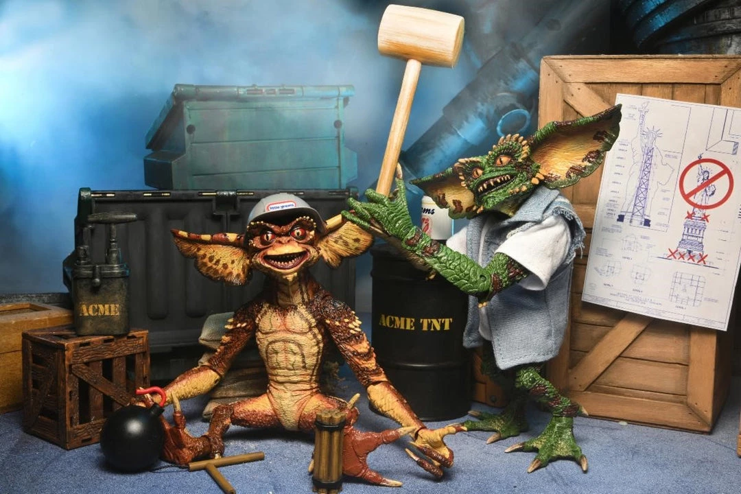 Neca Toys NECA Gremlins 2 Demolition Gremlins 2 Pack Action Figure 4 Neca Toys NECA Gremlins 2 Demolition Gremlins 2 Pack Action Figure