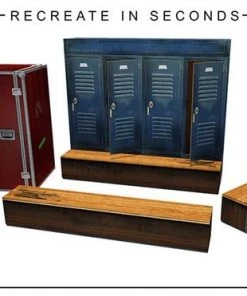 Extreme Sets Vintage Backstage Pop-Up DIorama Display 1/12 Scale Action Figures