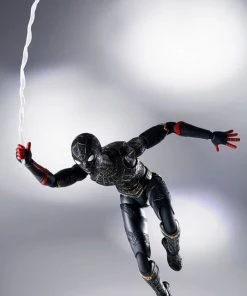 Bandai S.H. Figuarts Spiderman No Way Home Black & Gold Suit Action Figure Bandai S.H. Figuarts