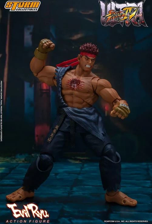 Bandai Storm Collectibles Evil Ryu "Ultimate Street Fighter IV" 1/12 Action Figure 4 Bandai Storm Collectibles Evil Ryu "Ultimate Street Fighter IV" 1/12 Action Figure