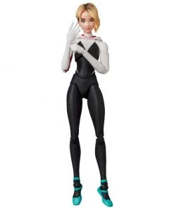 Medicom Toy MAFEX Spiderman Into The Spider-Verse Spider Gwen Stacy Action Figure