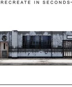 1:12 Scale Action Figure Accesories Extreme Sets Asylum Pop-Up DIorama Display 1/12 Scale Action Figures