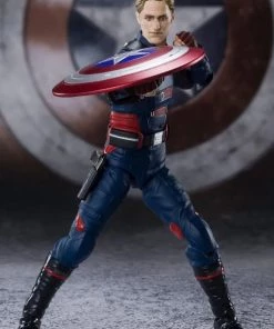 Bandai Bandai S.H. Figuarts S.H. Figuarts Captain America (John F. Walker ) (The Falcon And The Winter Soldier) Action Figure