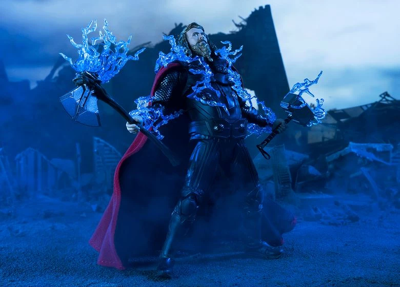 Bandai S.H. Figuarts Thor Final Battle Edition "Avengers Endgame" Action Figure Bandai S.H. Figuarts 5 Bandai S.H. Figuarts Thor Final Battle Edition "Avengers Endgame" Action Figure Bandai S.H. Figuarts