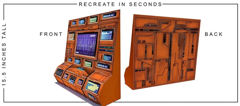 1:12 Scale Action Figure Accesories Extreme Sets Deluxe Control Center 2.0 Pop-Up DIorama Display 1/12 Scale Action Figures 5 1:12 Scale Action Figure Accesories Extreme Sets Deluxe Control Center 2.0 Pop-Up DIorama Display 1/12 Scale Action Figures