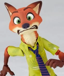 Kaiyodo Revoltech Movie Figure Complex Zootopia Nick Wilde Action Figure 11 Kaiyodo Revoltech Movie Figure Complex Zootopia Nick Wilde Action Figure