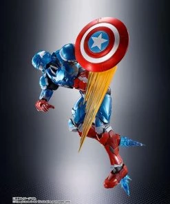 Bandai **Pre Order**S.H. Figuarts Captain America (TECH-ON AVENGERS)