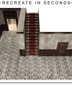 Extreme Sets Hallway Pop-Up DIorama Display 1/12 Scale Action Figures