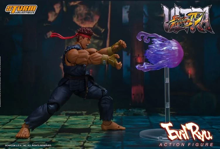 Bandai Storm Collectibles Evil Ryu "Ultimate Street Fighter IV" 1/12 Action Figure 6 Bandai Storm Collectibles Evil Ryu "Ultimate Street Fighter IV" 1/12 Action Figure