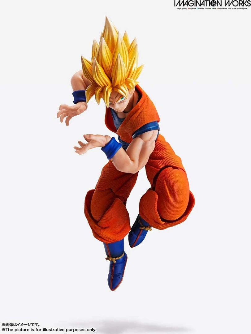 Bandai Imagination Works Dragon Ball Z Goku Action Figure 6 Bandai Imagination Works Dragon Ball Z Goku Action Figure